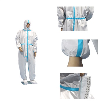 Protective coverall medical sterile